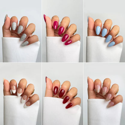 UV-FREE GEL NAIL WRAPS.