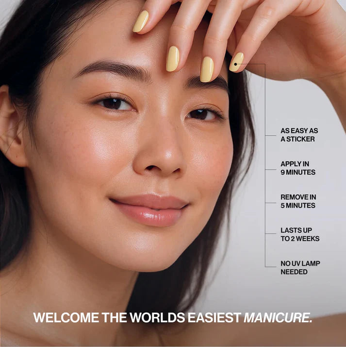 UV-FREE GEL NAIL WRAPS.