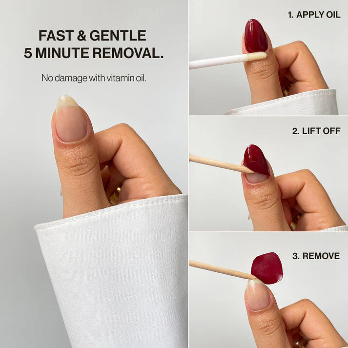 UV-FREE GEL NAIL WRAPS.