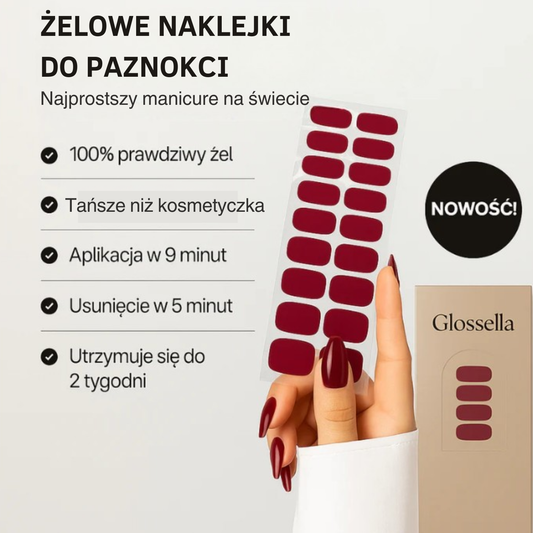 ZESTAW DO PAZNOKCI ŻELOWYCH GLOSSELLA